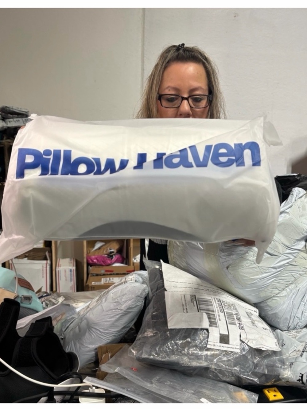 White Memory Foam Pillow -